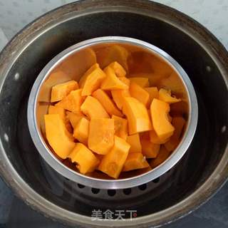 小米南瓜粥的做法步骤:3