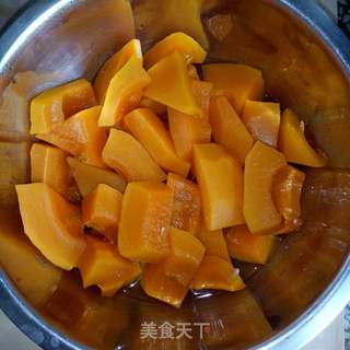 小米南瓜粥的做法步骤:4