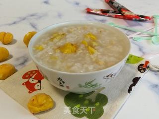 板栗燕麦粥的做法步骤:3