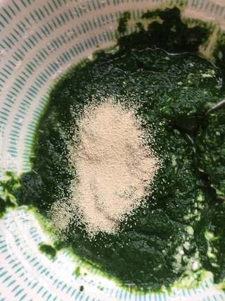 菠菜泥馒头的做法步骤:9