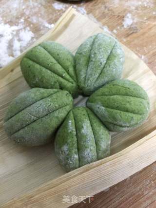 菠菜泥馒头的做法步骤:25