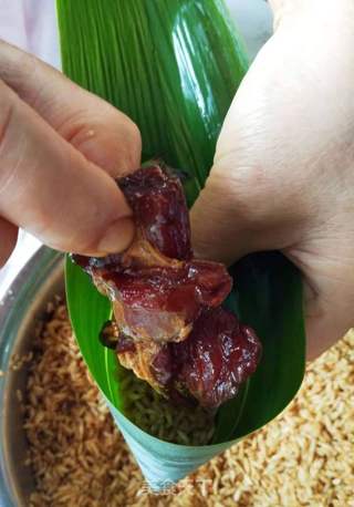 肉粽子的做法步骤:5