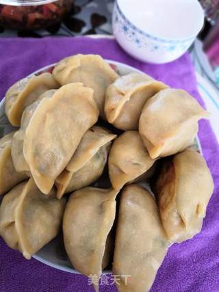 杂粮清爽煎饺的做法步骤:14