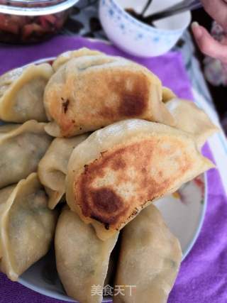 杂粮清爽煎饺的做法步骤:13