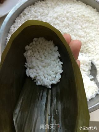 传统大枣白粽的做法步骤:5