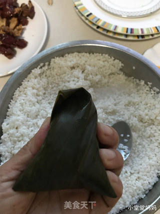传统大枣白粽的做法步骤:7