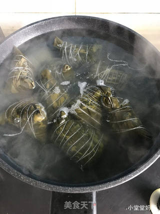 传统大枣白粽的做法步骤:9