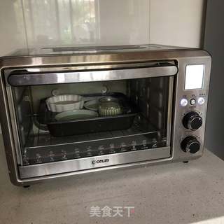 抹茶烤布丁的做法步骤:11