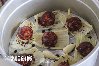 蘑菇豆沙包的做法步骤:7