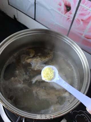 羊肉汤菠菜手擀面的做法步骤:21