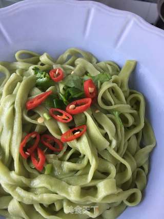 羊肉汤菠菜手擀面的做法步骤:28