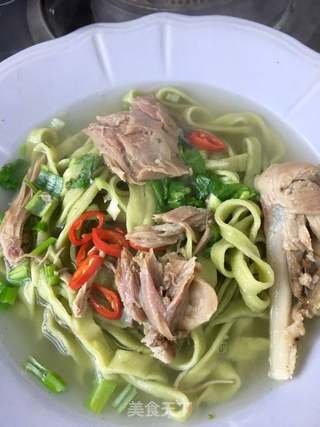 羊肉汤菠菜手擀面的做法步骤:33