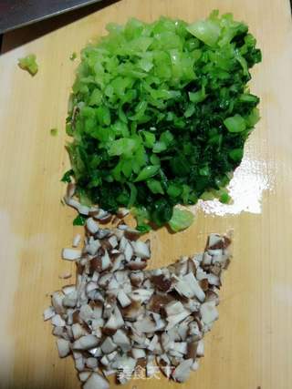 香菇青菜包的做法步骤:3