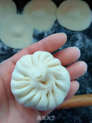 香菇青菜包的做法步骤:9