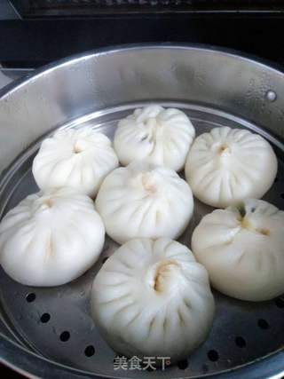 香菇青菜包的做法步骤:12