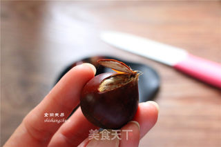 香烤板栗的做法步骤:2
