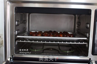 香烤板栗的做法步骤:5
