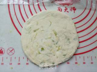 发面葱油饼的做法步骤:19