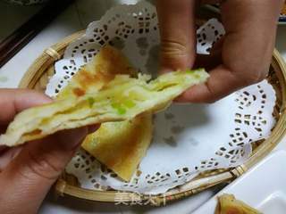 发面葱油饼的做法步骤:27