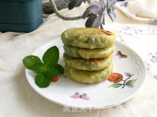 肉末萝卜缨馅饼的做法步骤:12