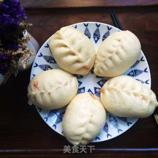 胡萝卜牛肉包的做法步骤:15