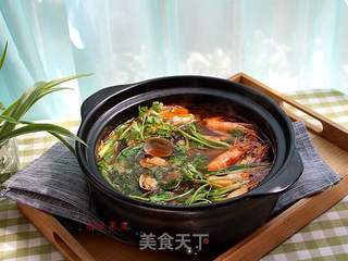 家常水煮海鲜的做法步骤:6