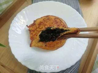 快手南瓜芝麻糖饼的做法步骤:7