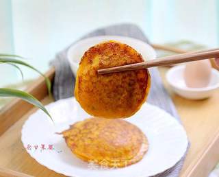 快手南瓜芝麻糖饼的做法步骤:8