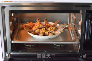 蒜蓉蒸虾的做法步骤:10