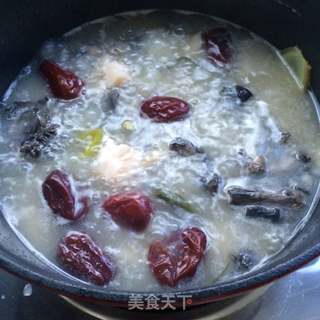 莲藕乌鸡汤的做法步骤:7