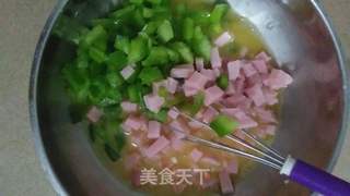 洋葱蛋饼的做法步骤:4