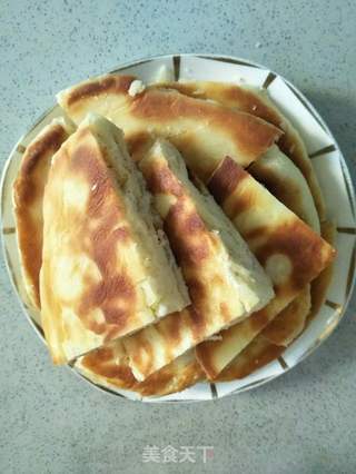 椒盐发面饼的做法步骤:14