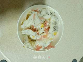 家庭版炒酸奶的做法步骤:8