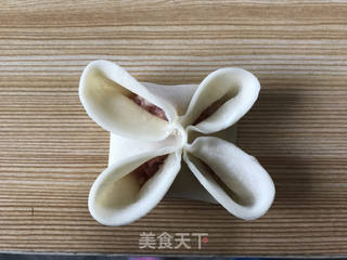 四喜蒸饺的做法步骤:6