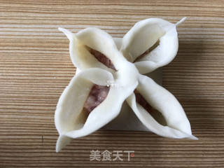 四喜蒸饺的做法步骤:7