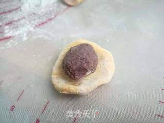 南瓜豆沙汤圆的做法步骤:3