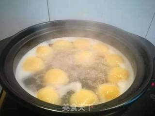 南瓜豆沙汤圆的做法步骤:5