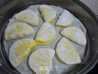 南瓜荷叶饼的做法步骤:9