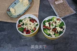西兰花芝士焗蛋的做法步骤:8