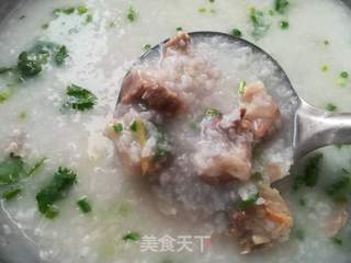 咸骨粥的做法步骤:10