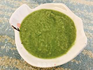 牛肉芥蓝泥米糊-宝宝辅食(1岁以下)的做法步骤:3