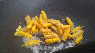 黄金玉米串的做法步骤:9