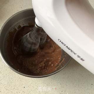 巧克力乳酪蛋糕的做法步骤:7