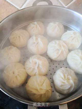 窝瓜馅儿包子的做法步骤:6