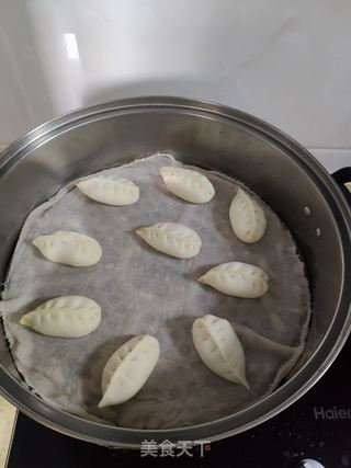 白菜胡萝卜包的做法步骤:9