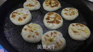 南瓜馅发面饼的做法步骤:16