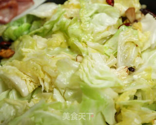 手撕包菜的做法步骤:6