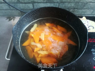 红薯老姜红糖水的做法步骤:6