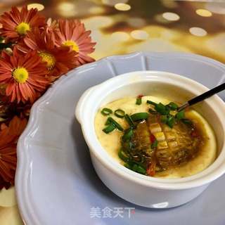 鲍鱼炖水蛋的做法步骤:25