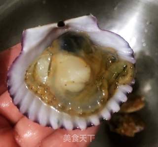 扇贝茼蒿胡萝卜米粥#粥#的做法步骤:4
